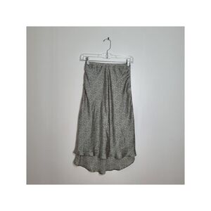 Sienna Sky Black And White High-Low Midi Skirt Size Xs